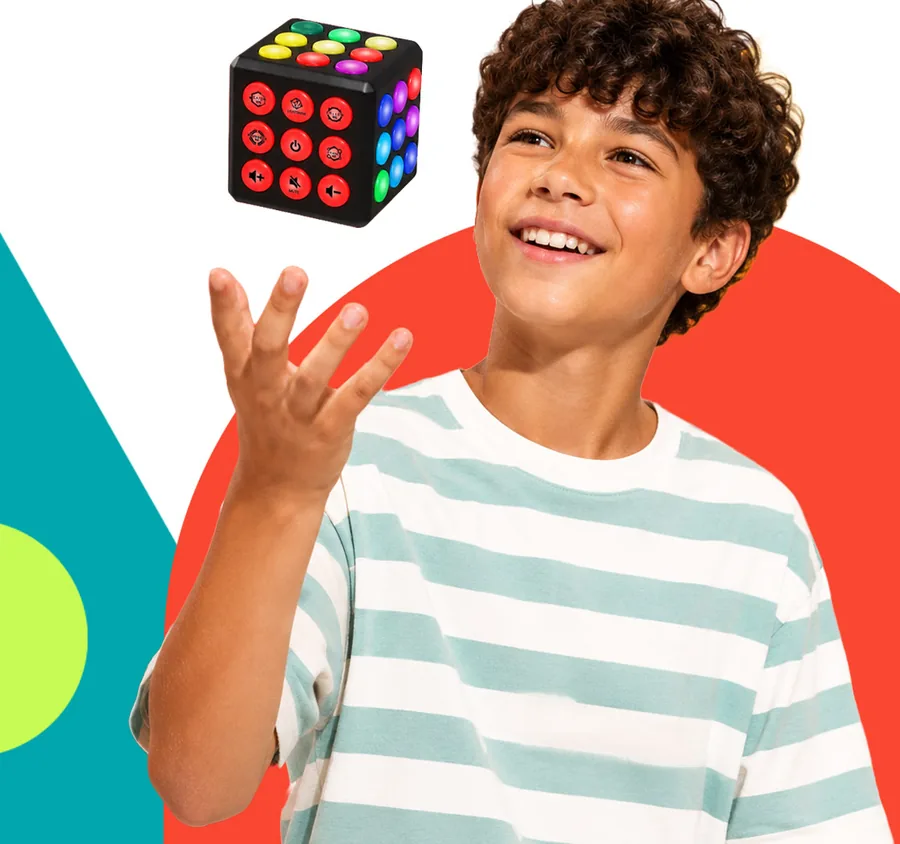 A child playing with a Yesterplay Cubit
